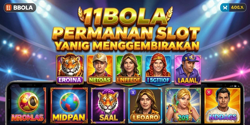 Tangkapan layar permainan slot 11BOLA dengan visual yang menarik.