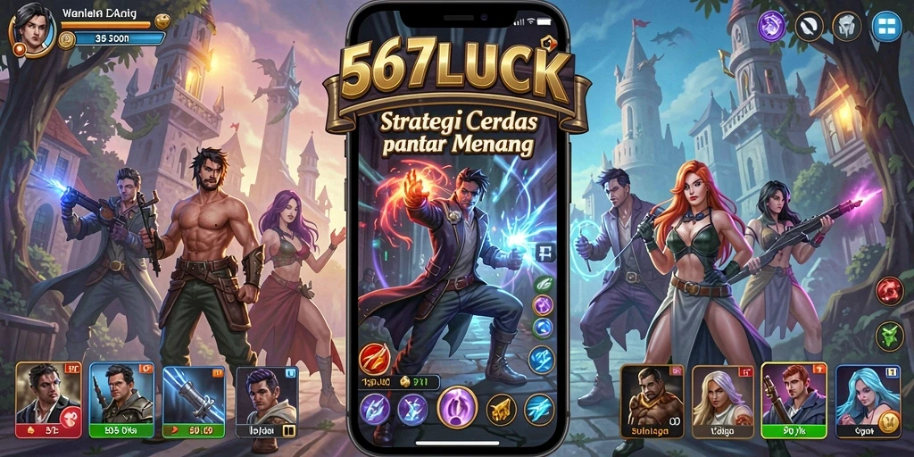 Screenshot gameplay 567LUCK menampilkan aksi strategis yang mendebarkan.