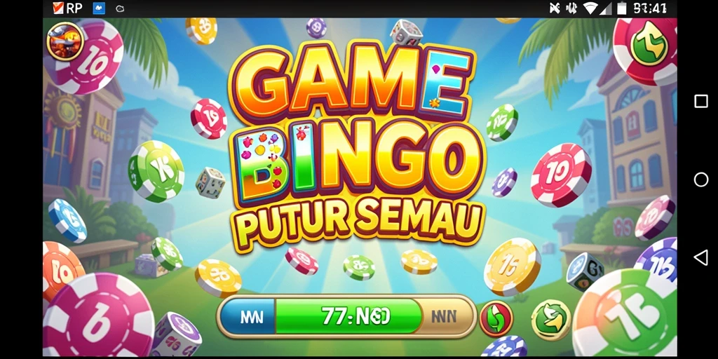 Tampilan gameplay seru di 77RP Bingo.