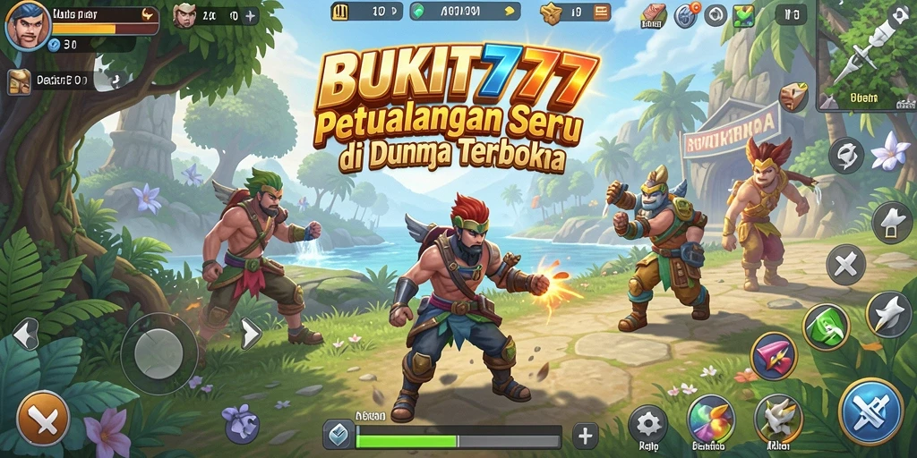 Screenshot BUKIT777 yang menampilkan petualangan seru di dunia terbuka.