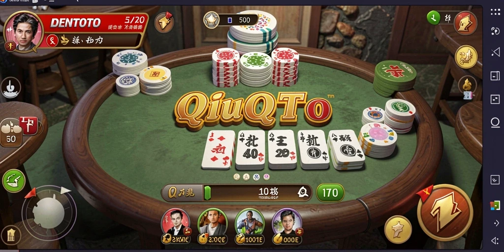 Gameplay seru QiuQiu di DENTOTO.