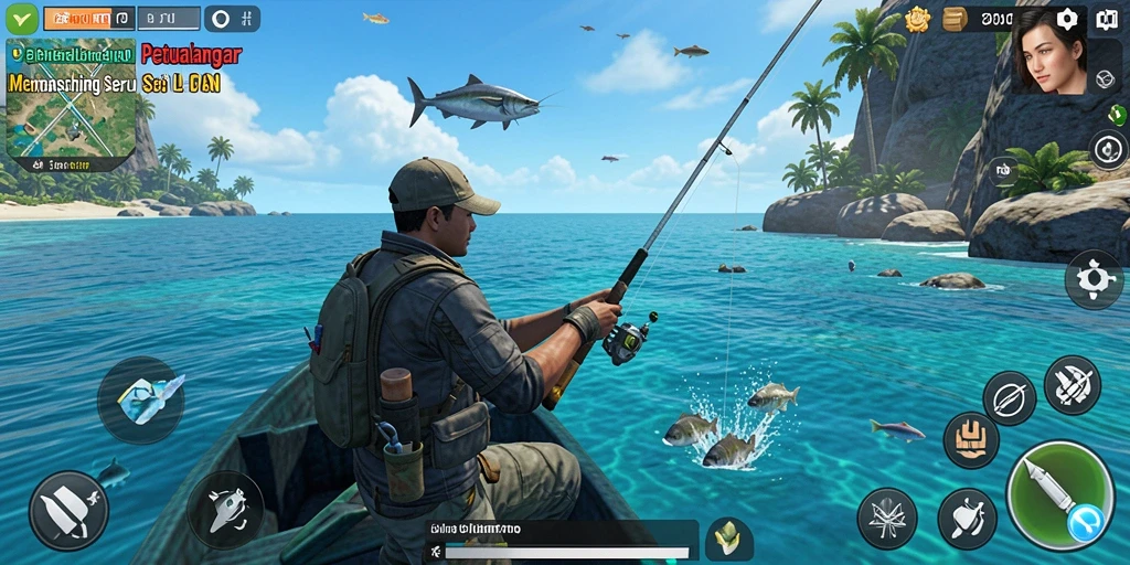 Tangkapan ikan yang memukau dalam gameplay DIREKTURTOTO.