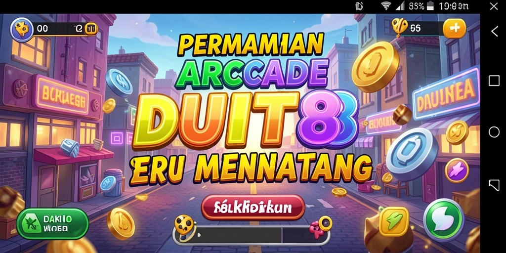 Tampilan gameplay seru dan menantang dari DUIT8.