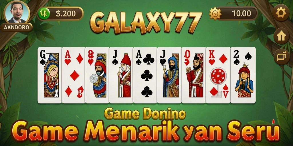 Tampilan gameplay menegangkan di GALAXY77 dengan teman-teman.