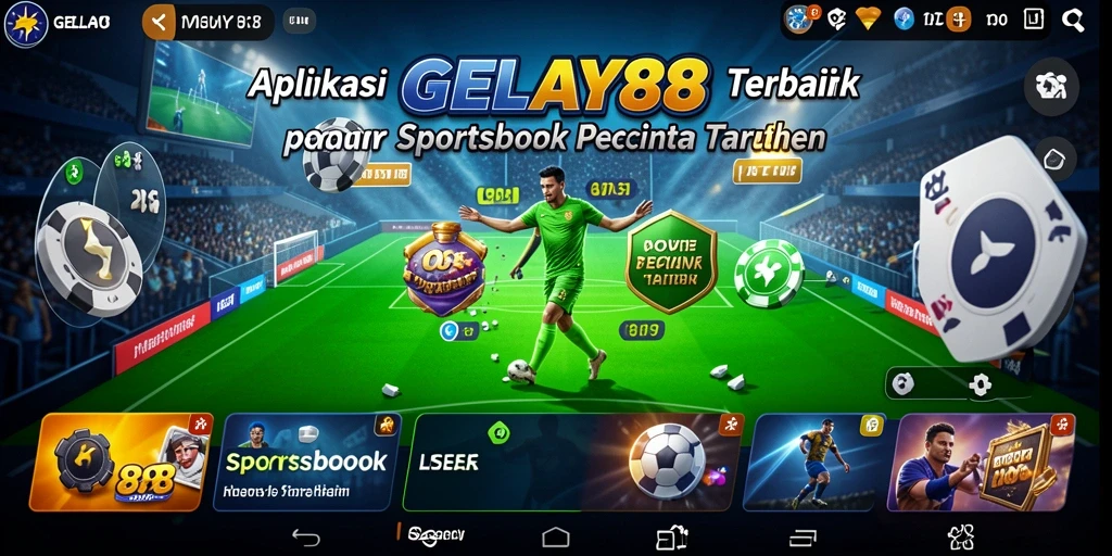 Tampilan gameplay menarik dari aplikasi Sportsbook GELAY88.