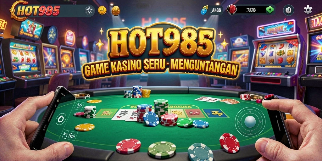 Tampilkan gameplay seru dari HOT985 yang mengasyikkan.