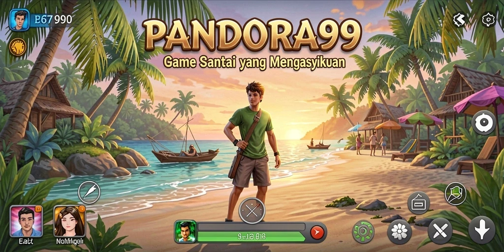 Tampilan gameplay menarik dari PANDORA99 yang menawan.