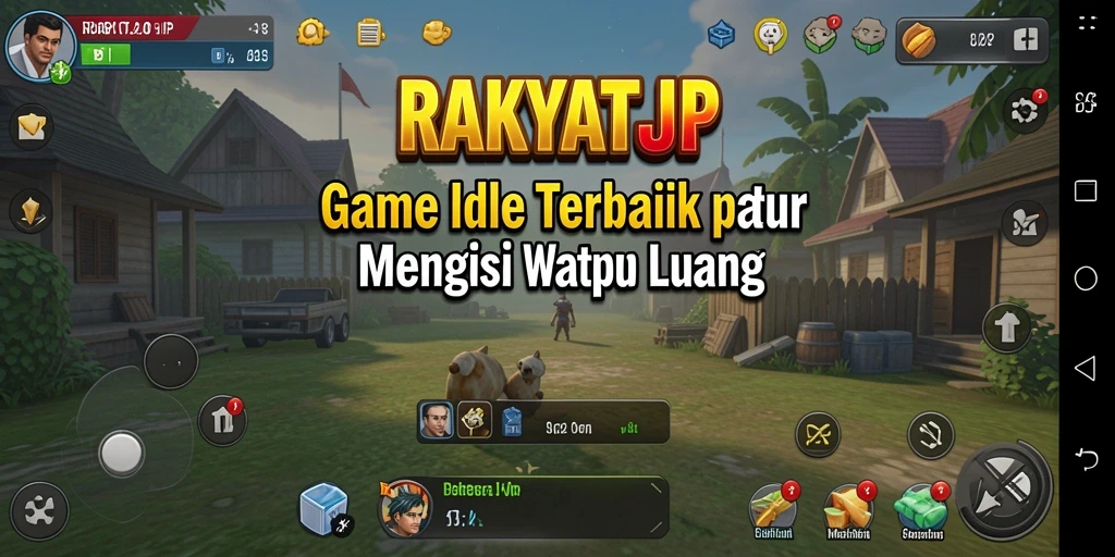 Tampilan permainan RAKYATJP yang menarik dan penuh warna.