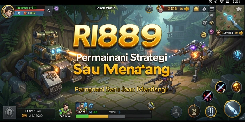 Tampilan menarik dari gameplay strategis RI889 yang menantang.