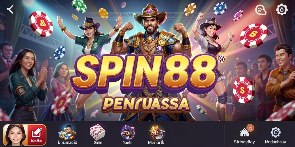 Tampilan gameplay SPIN88 yang menarik dan interaktif.