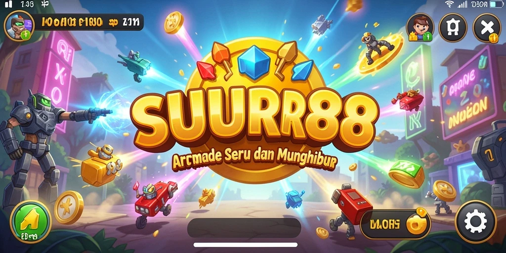 Screenshot SUBUR88 menampilkan aksi seru dalam permainan Arcade yang menggugah semangat.