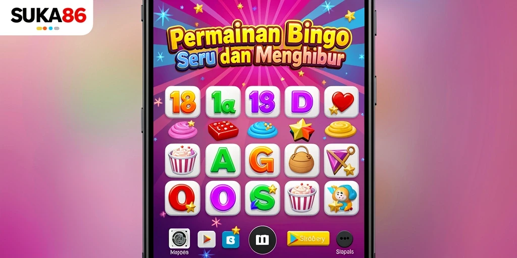 Tampilan gameplay Bingo yang menarik dan interaktif.