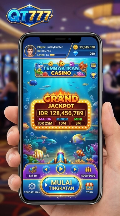 Proses pencarian aplikasi di qt777 yang mudah.